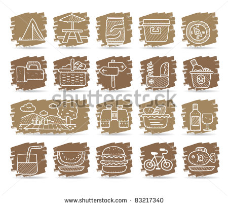 Hand Drawn Web Icon Vector