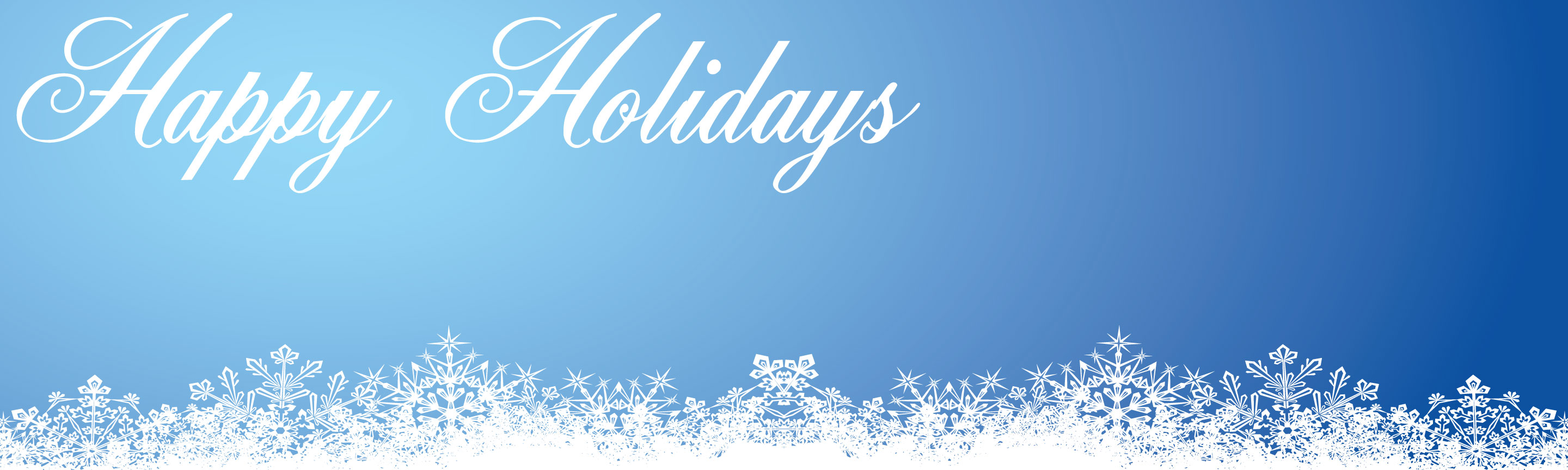 Happy Holidays Banner Template