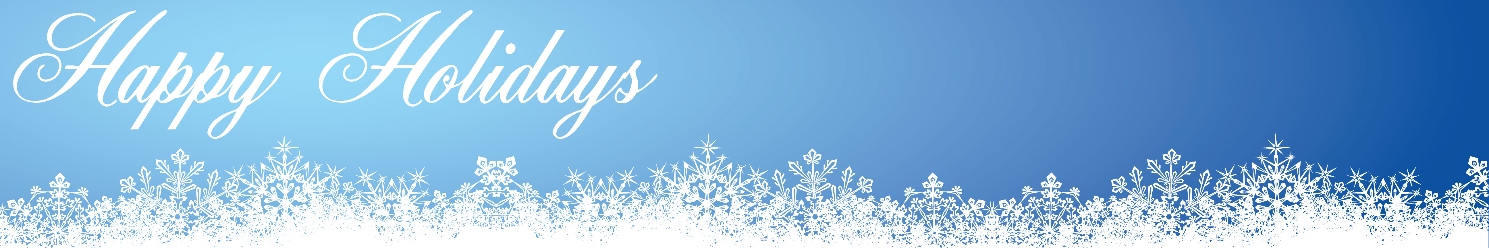 Happy Holidays Banner Template