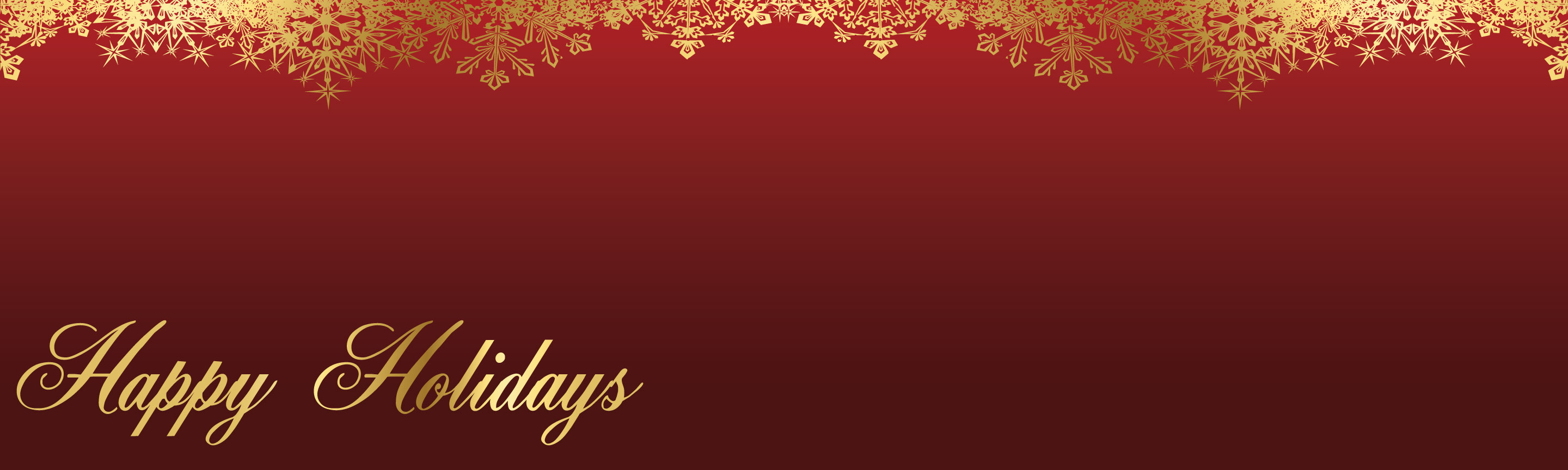 Happy Holidays Banner Template