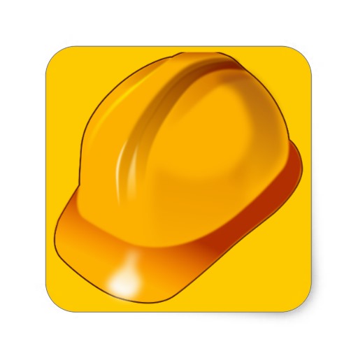 Hard Hat Stickers Construction