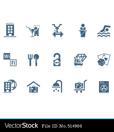 Hotel Services Icons