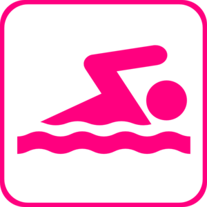Icon Swimming Clip Art