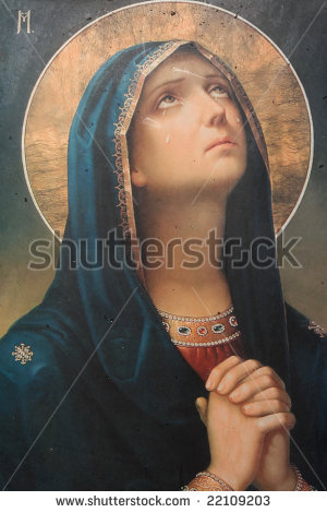 Icon Virgin Mary Catholic