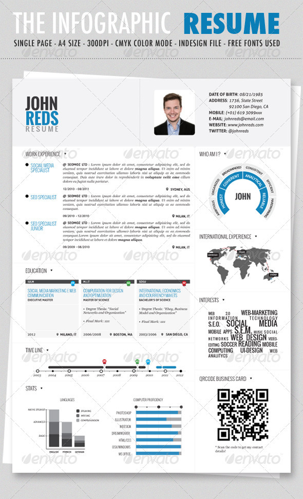 Infographic Resume Infographic Resume