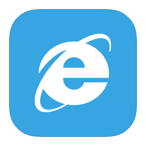 Internet Explorer Metro Icon Internet Explorer Metro Icon