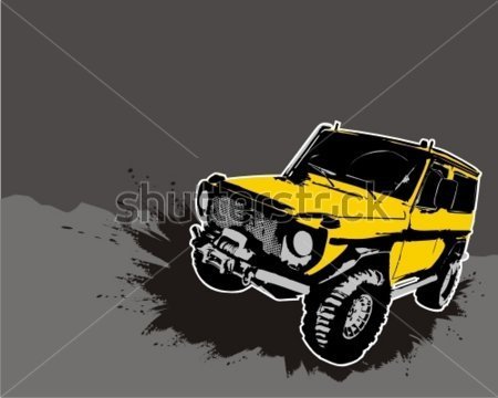 Jeep Wrangler Off-Road Clip Art