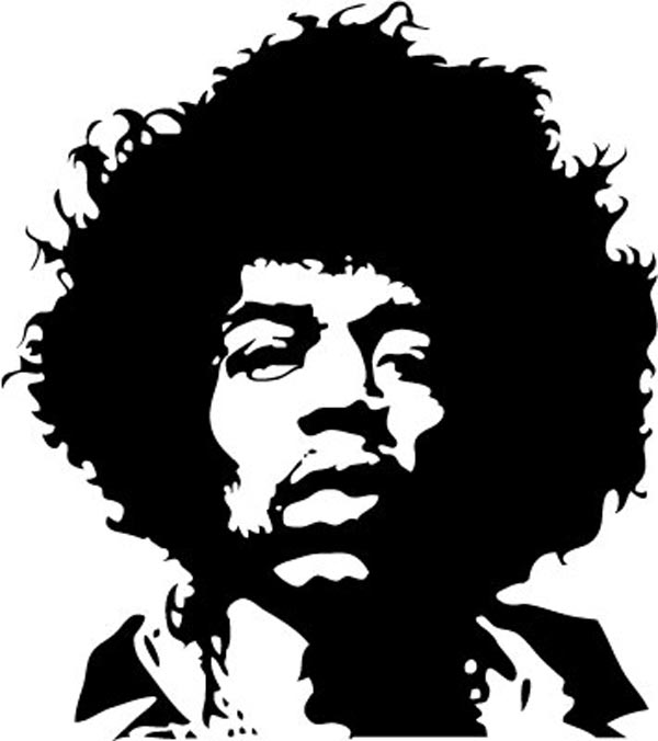 Jimi Hendrix Vector