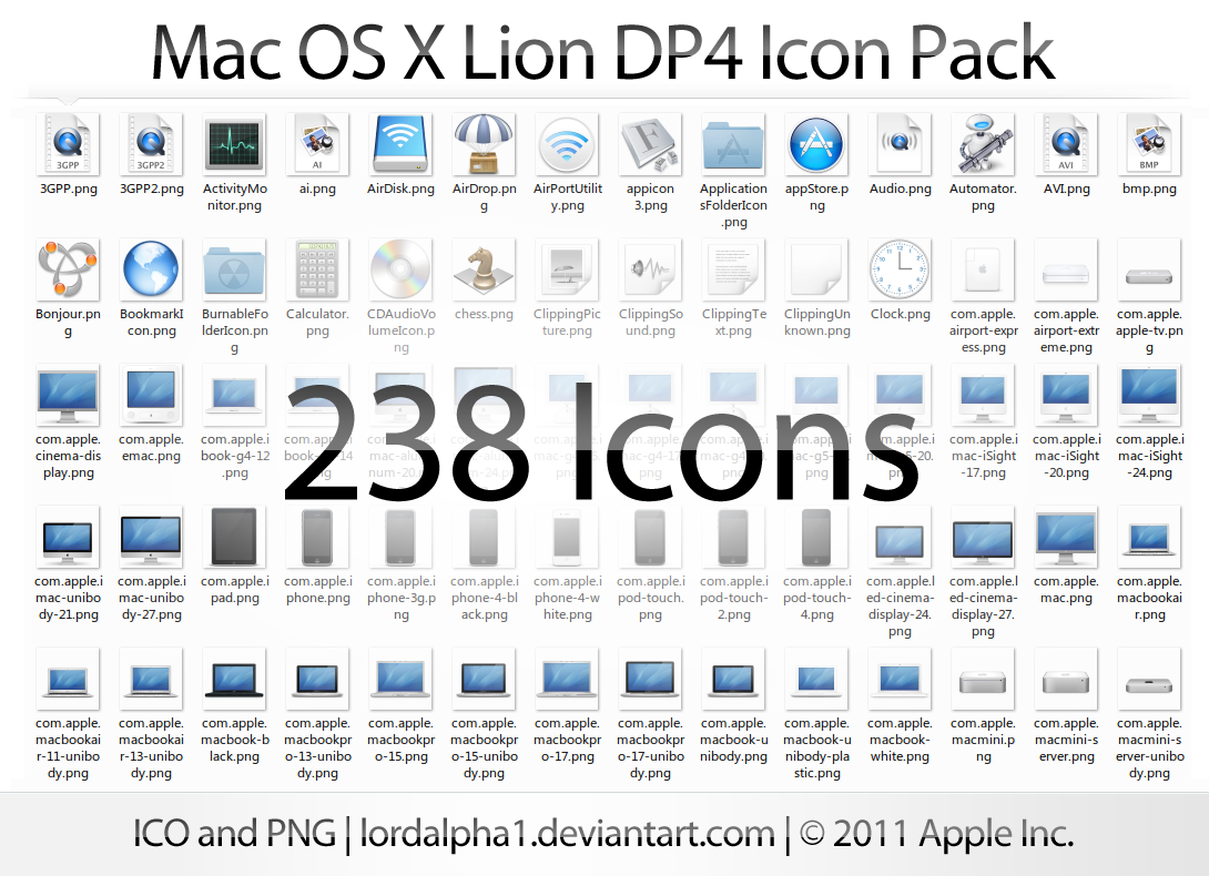 Mac OS X Icons Mac OS X Icons