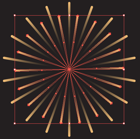 Make Fireworks in Illustrator