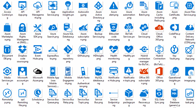 Microsoft Azure Icon