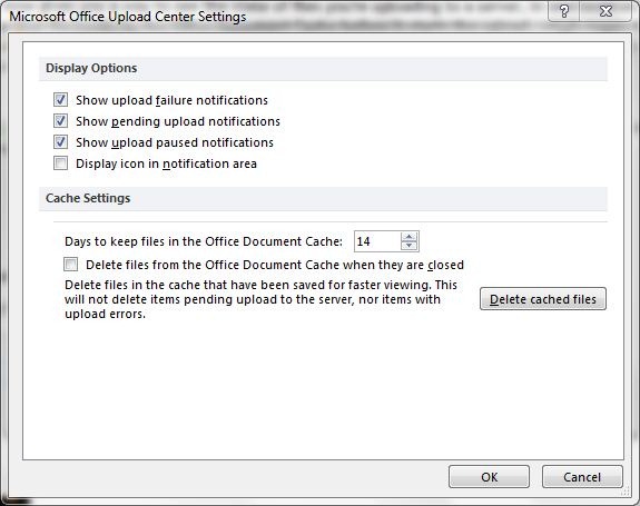 Microsoft Office Upload Center