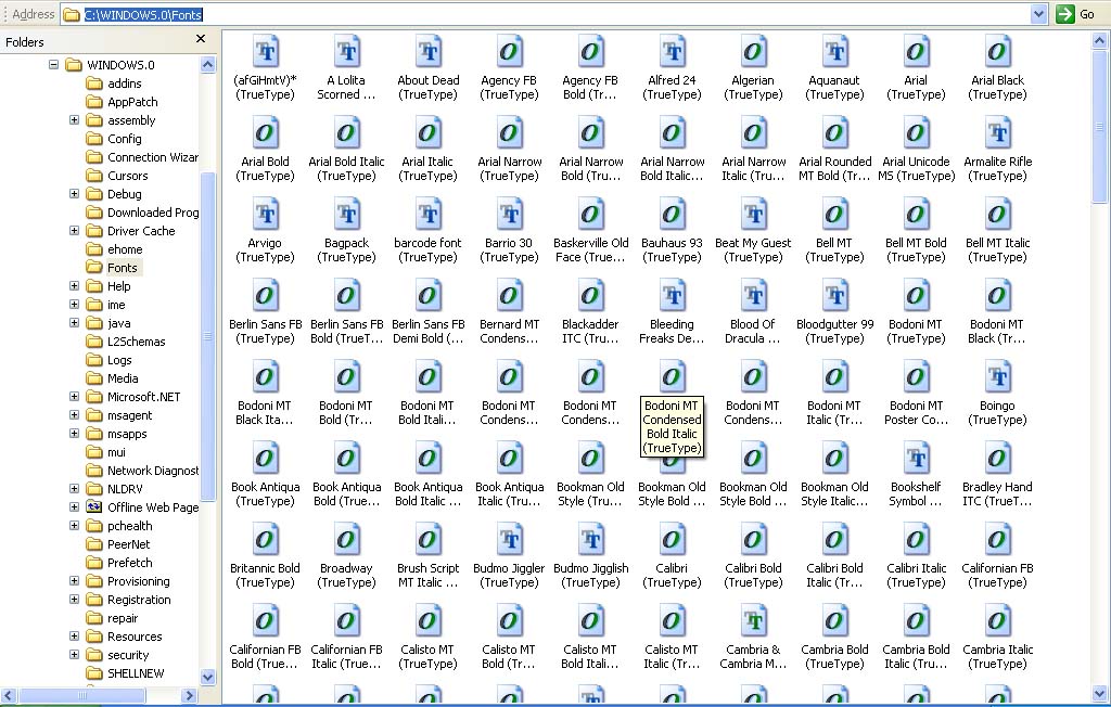 Microsoft Word Fonts Computer Microsoft Word Fonts Computer