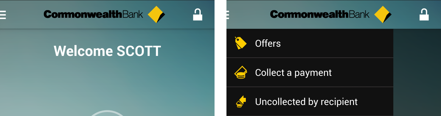 Mobile App Menu Icons