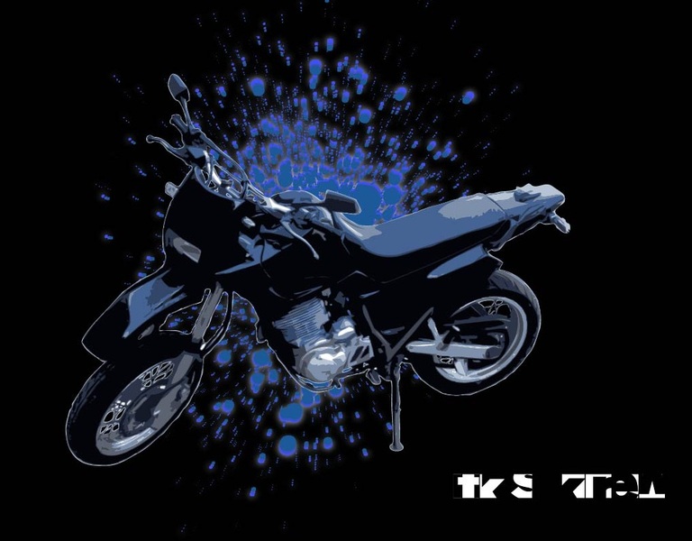 Motorcycle Vector Art