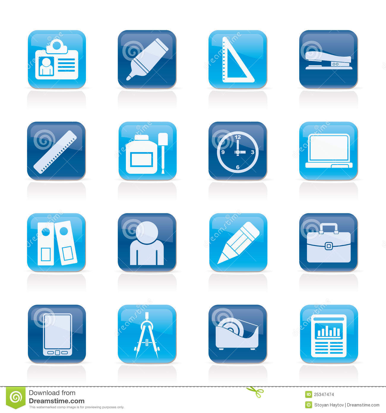 Office and Business Objects Icons Office and Business Objects Icons