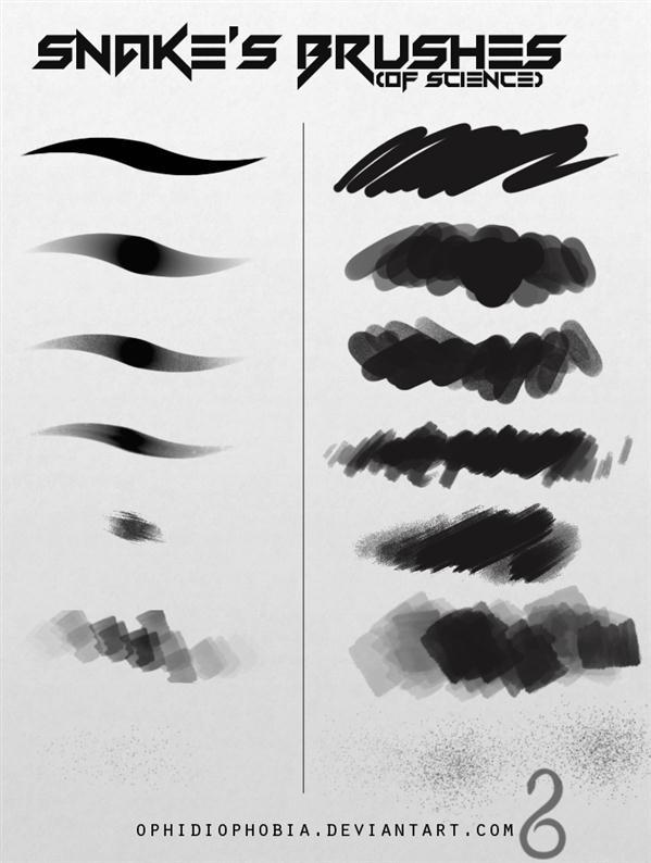 Pencil Drawing Photoshop Brushes