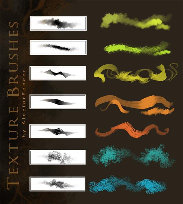 Photoshop Texture Brushes