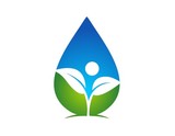 Plants and Water Symbol