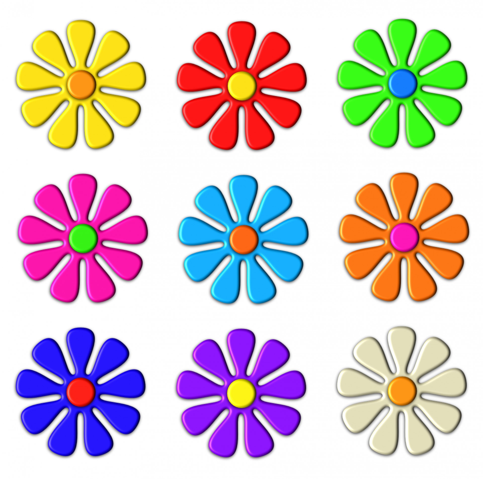 Public Domain Clip Art Flowers