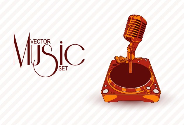 Retro Music Vectors Retro Music Vectors