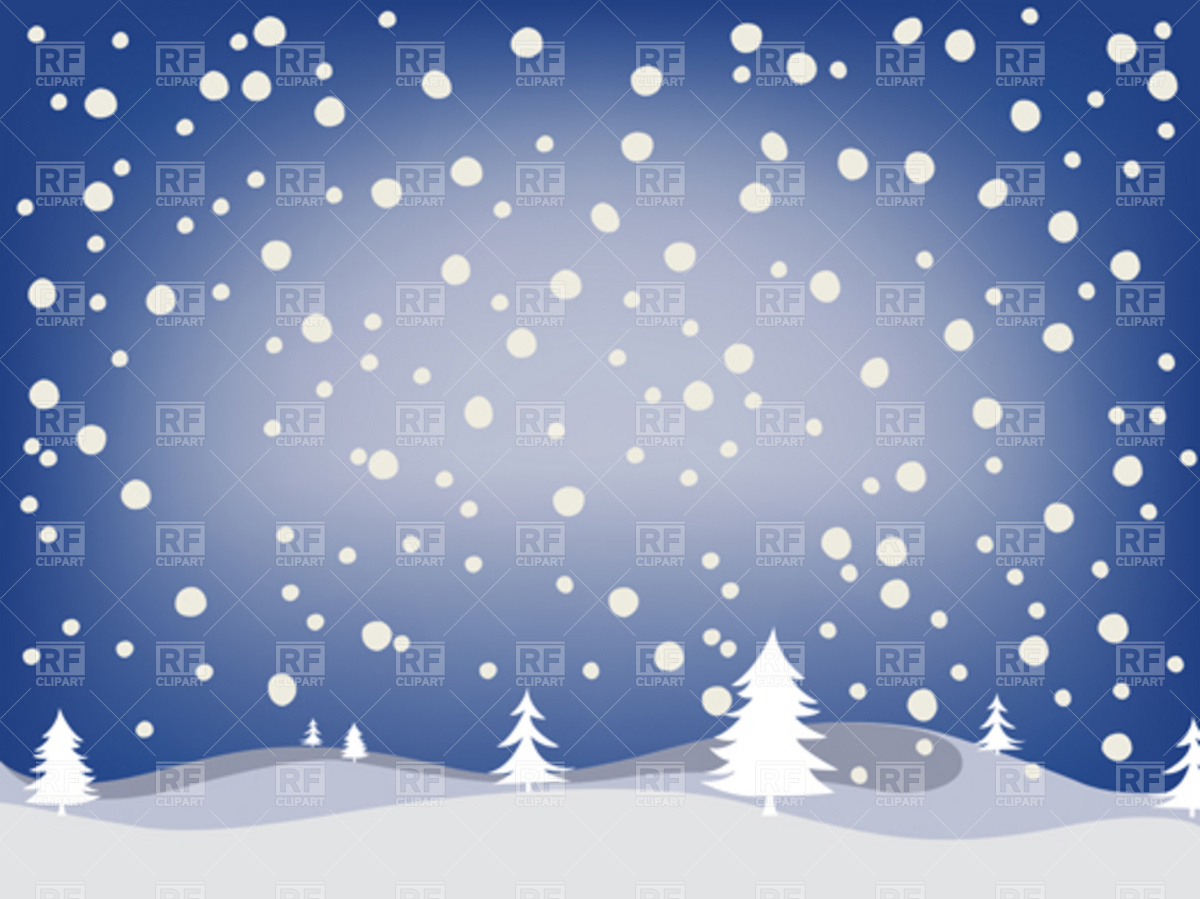 Royalty Free Clip Art Winter Holiday Background