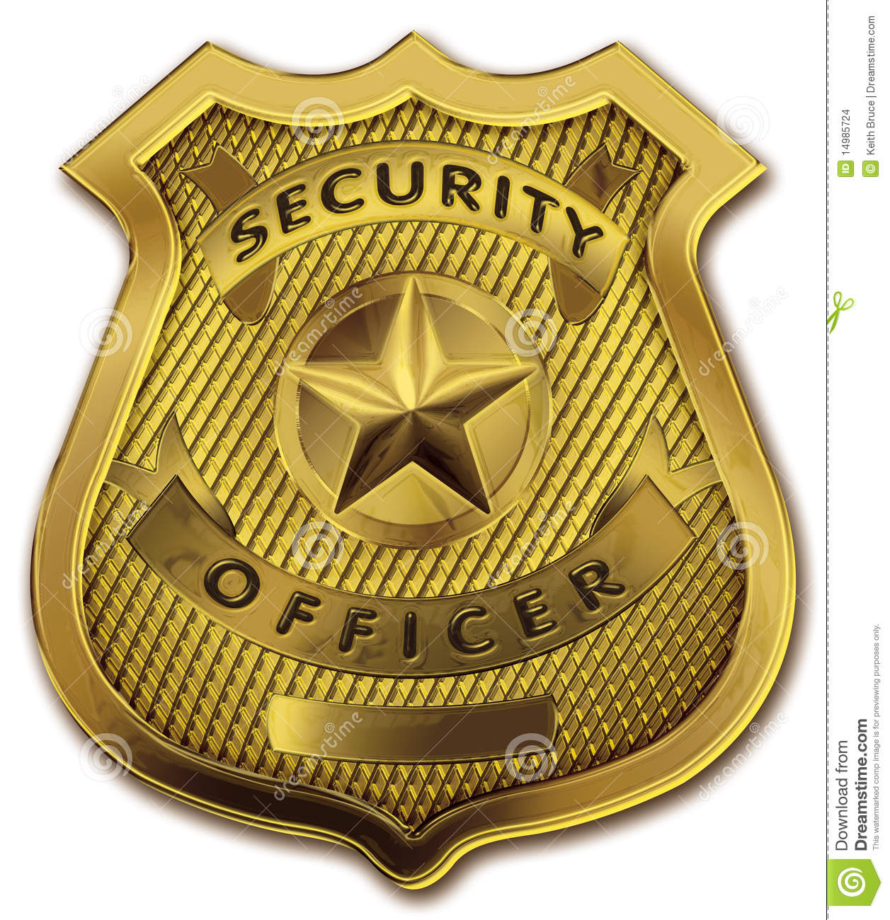 Security Officer Badge Clip Art