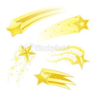 Shooting Star Vector Art Free