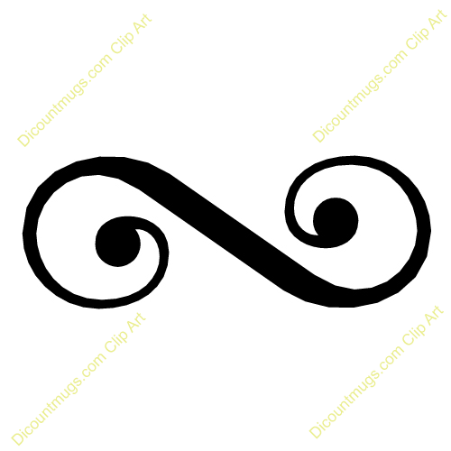 Simple Swirl Design Clip Art Simple Swirl Design Clip Art