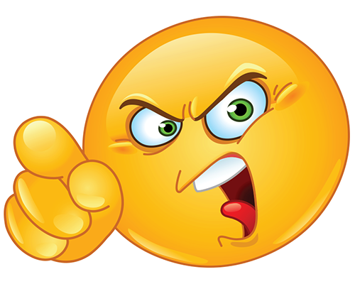 Smiley-Face Pointing Finger Smiley-Face Pointing Finger