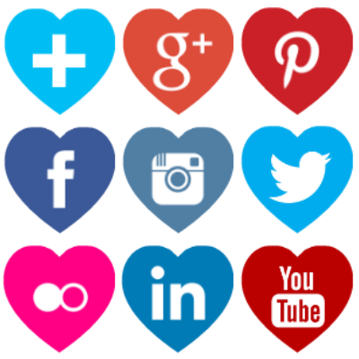 10 Small Social Media Icons Images
