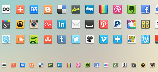 Social Media Icons Free