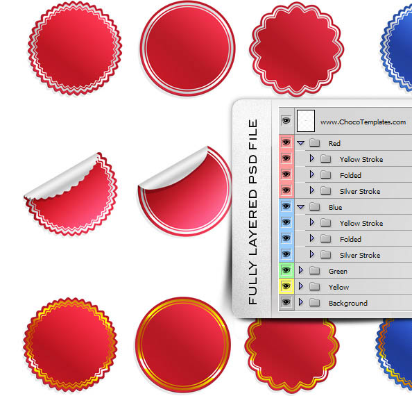 Sticker Design Template Free