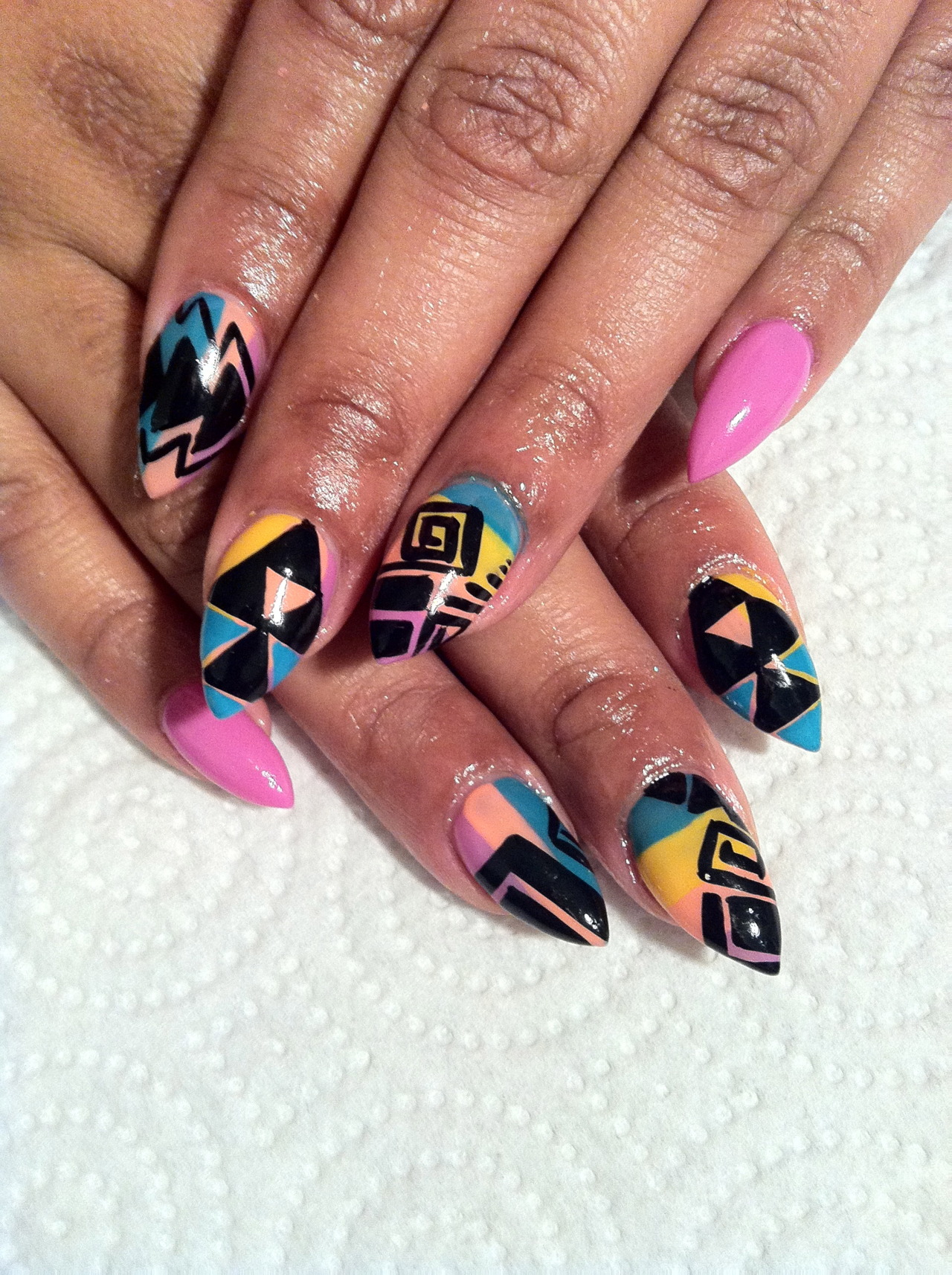 Stiletto Nail Design Tumblr