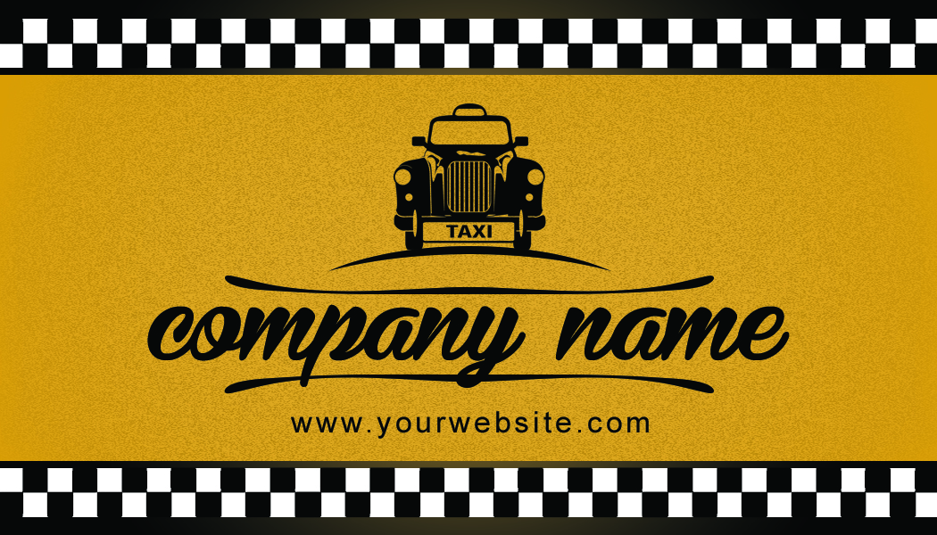Taxi Business Card Template Taxi Business Card Template