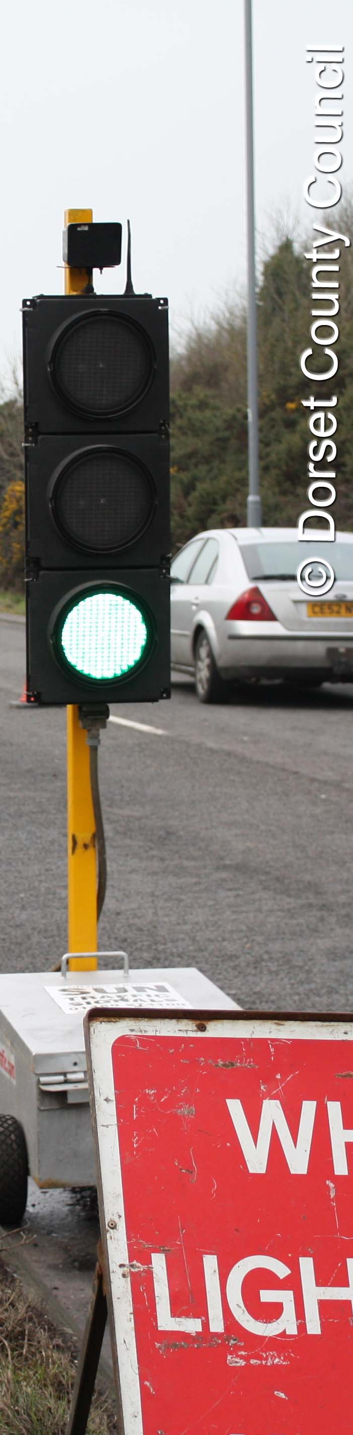 Temporary Traffic Lights