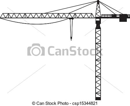 9 Construction Crane Blueprint Icon Images