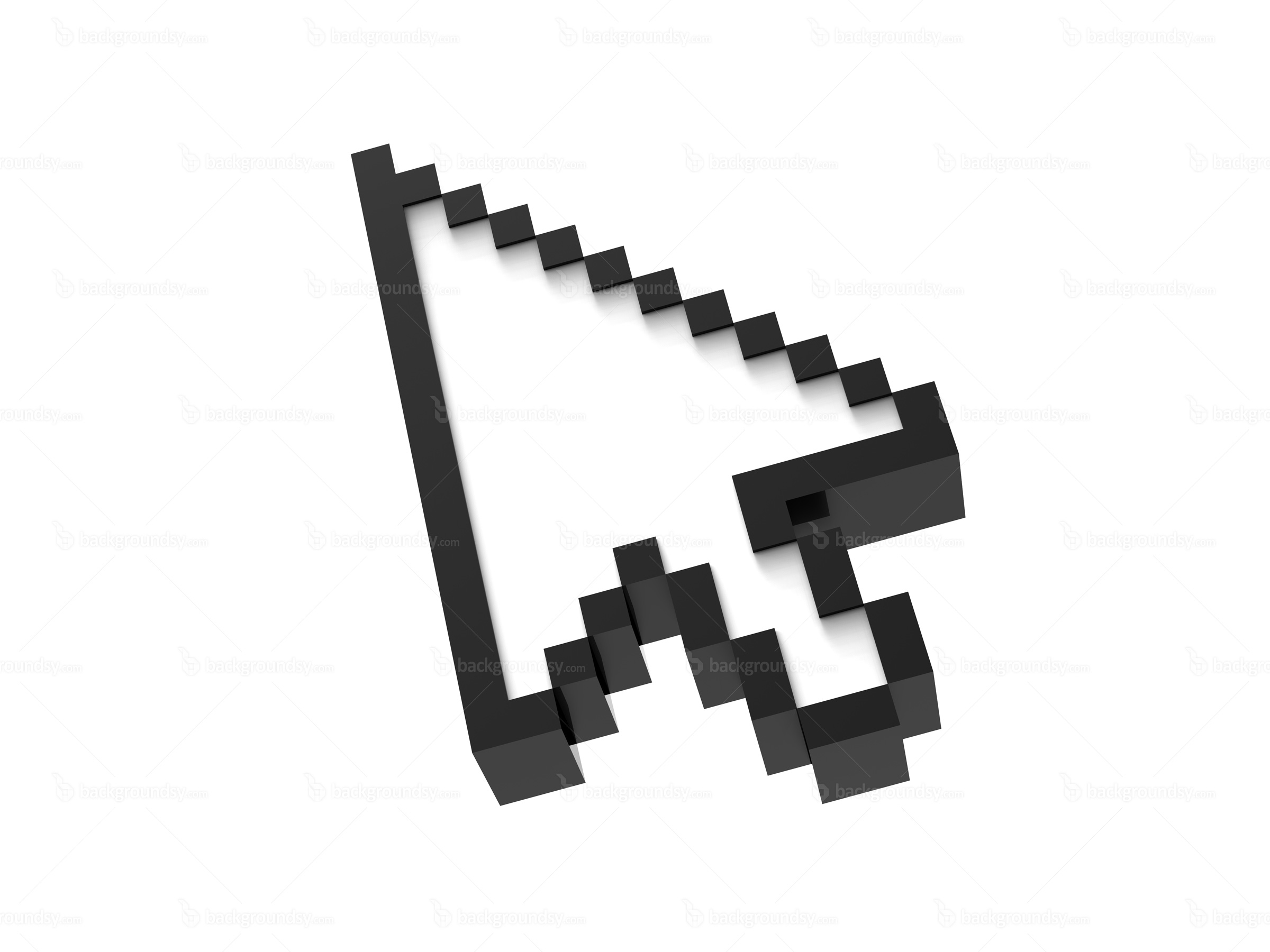 Transparent Mouse Cursor Arrow