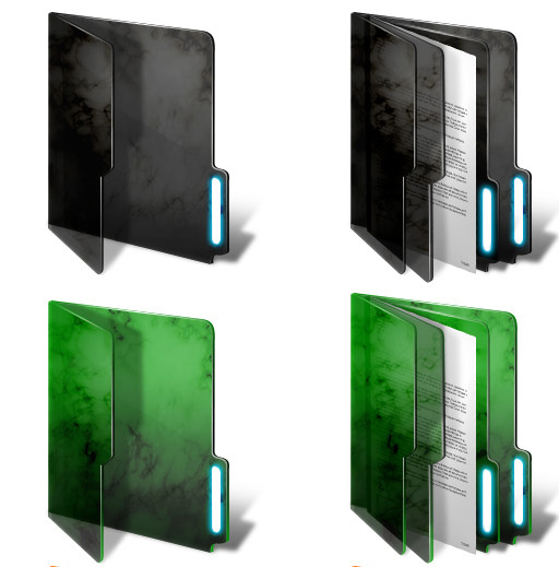 Transparent Windows Folder Icon