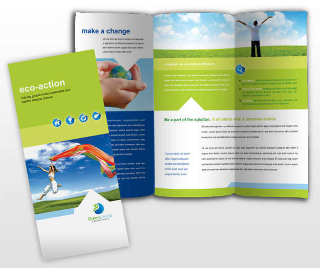 Tri-Fold Brochure Template