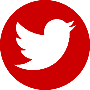 8 Red Twitter Icon Images