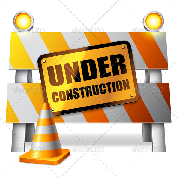 Under Construction Barrier