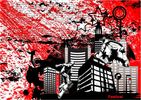 Urban Grunge Backgrounds Photoshop