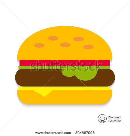 Vector Burger Icon