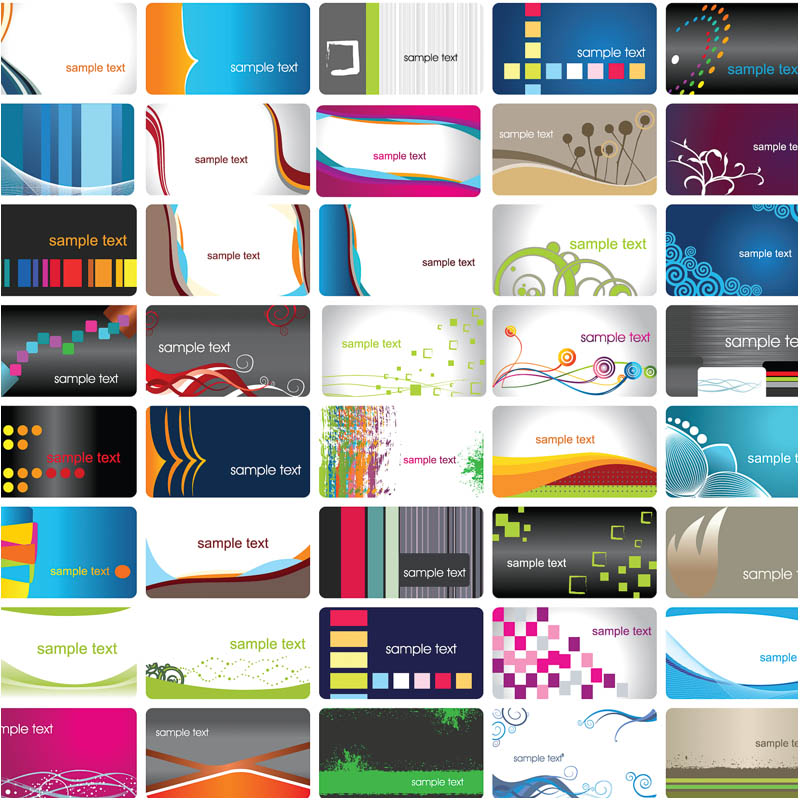 Vector Business Card Designs