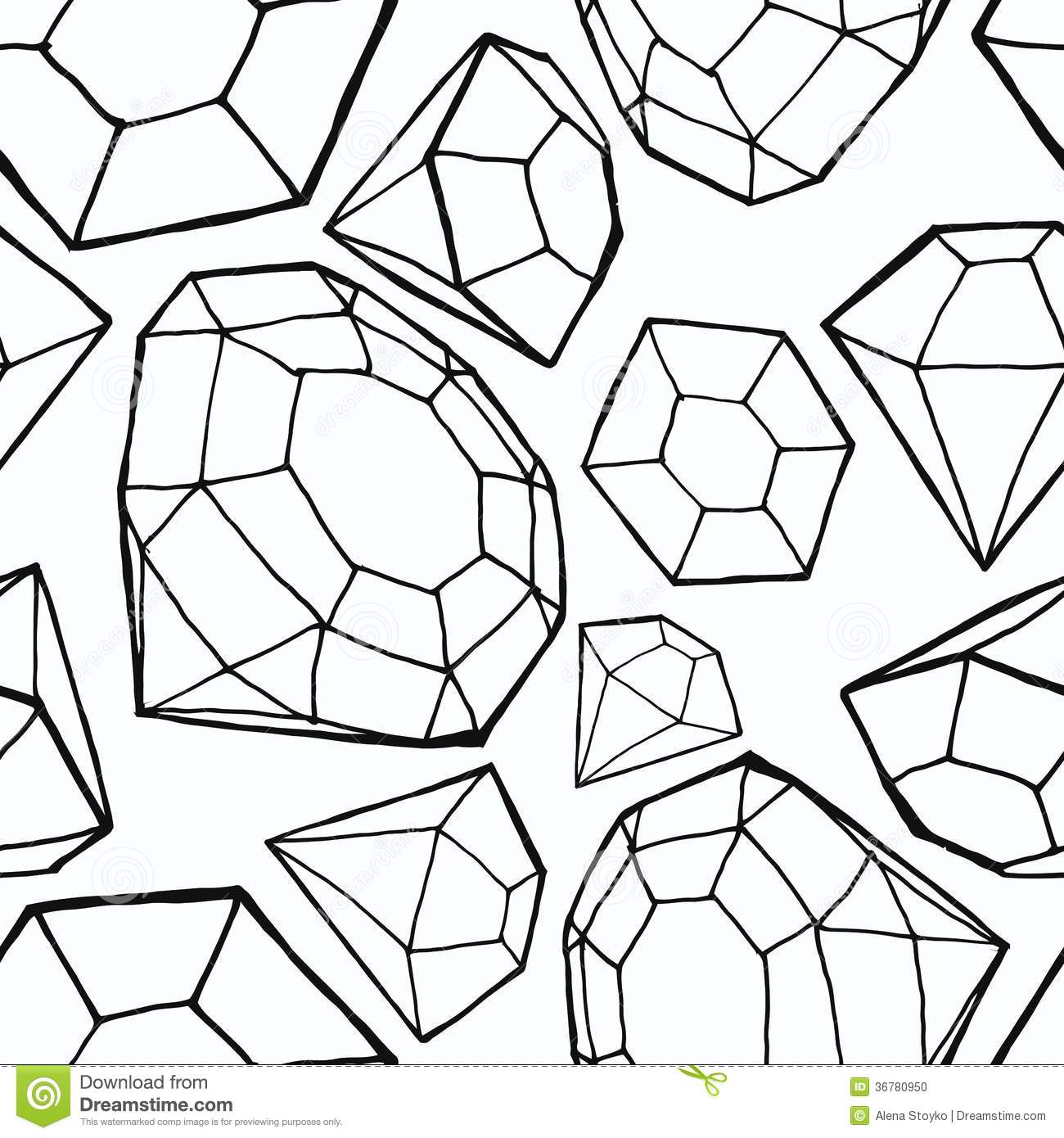 Vector Diamond Pattern