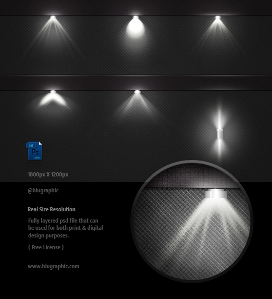 Vector Photoshop Light Effects