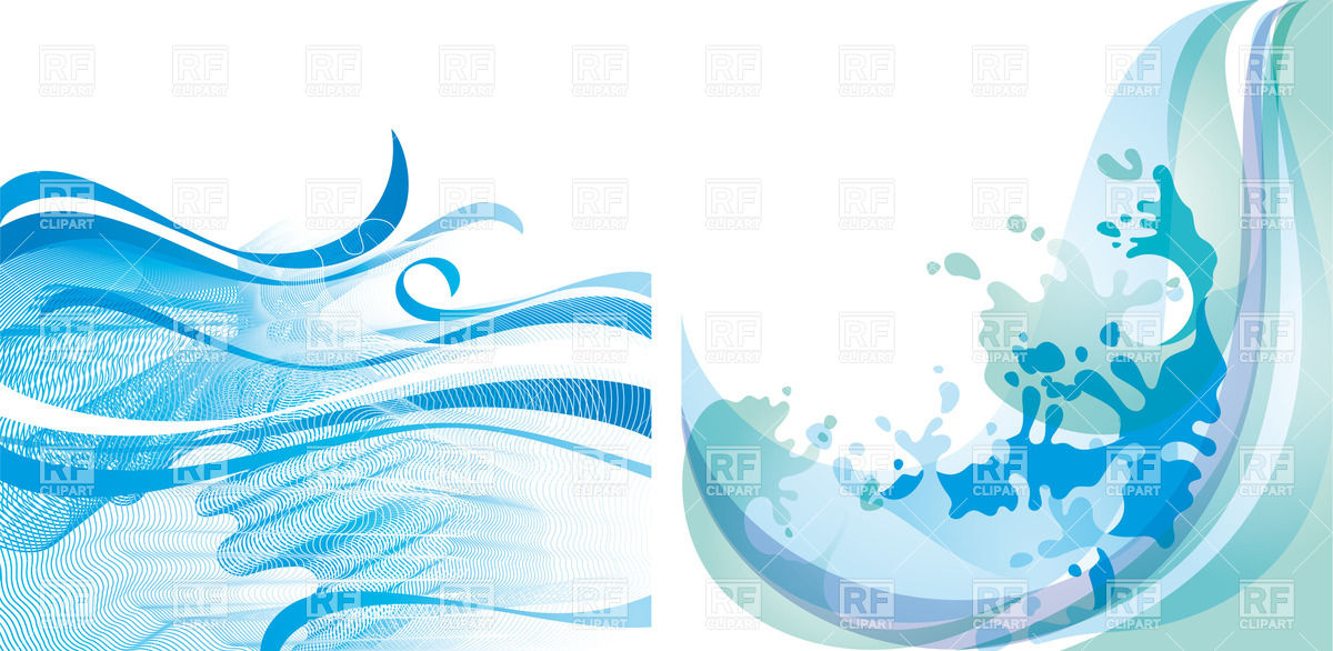 Water Waves Vector Free