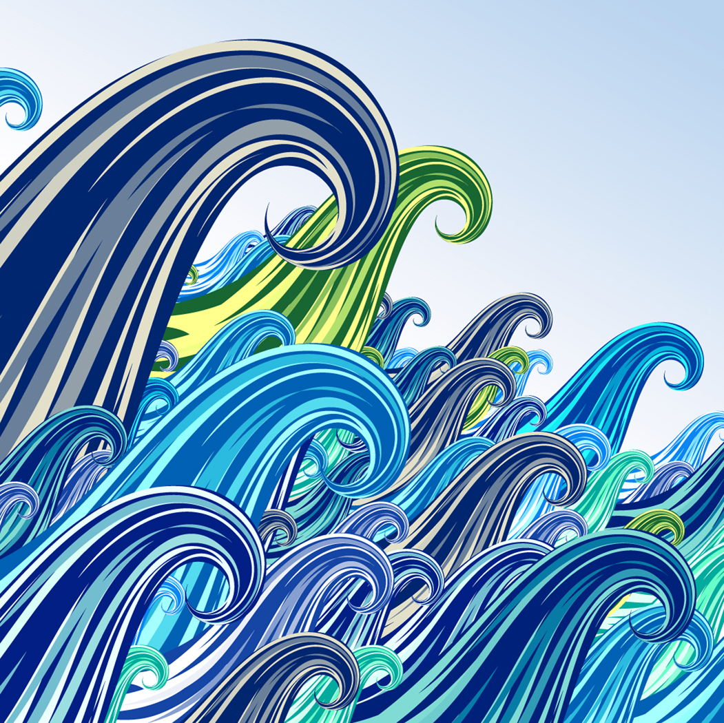 Wave Graphic Design