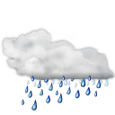 Weather Showers Icon Weather Showers Icon
